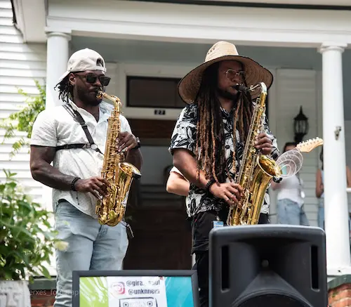 Unk N'Nem at Newnan Porch Festival